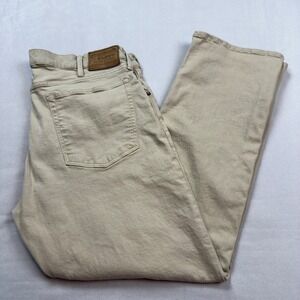 Polo Ralph Lauren Men's Classic Fit Khaki Denim Jeans Size 38x32 Straight Leg